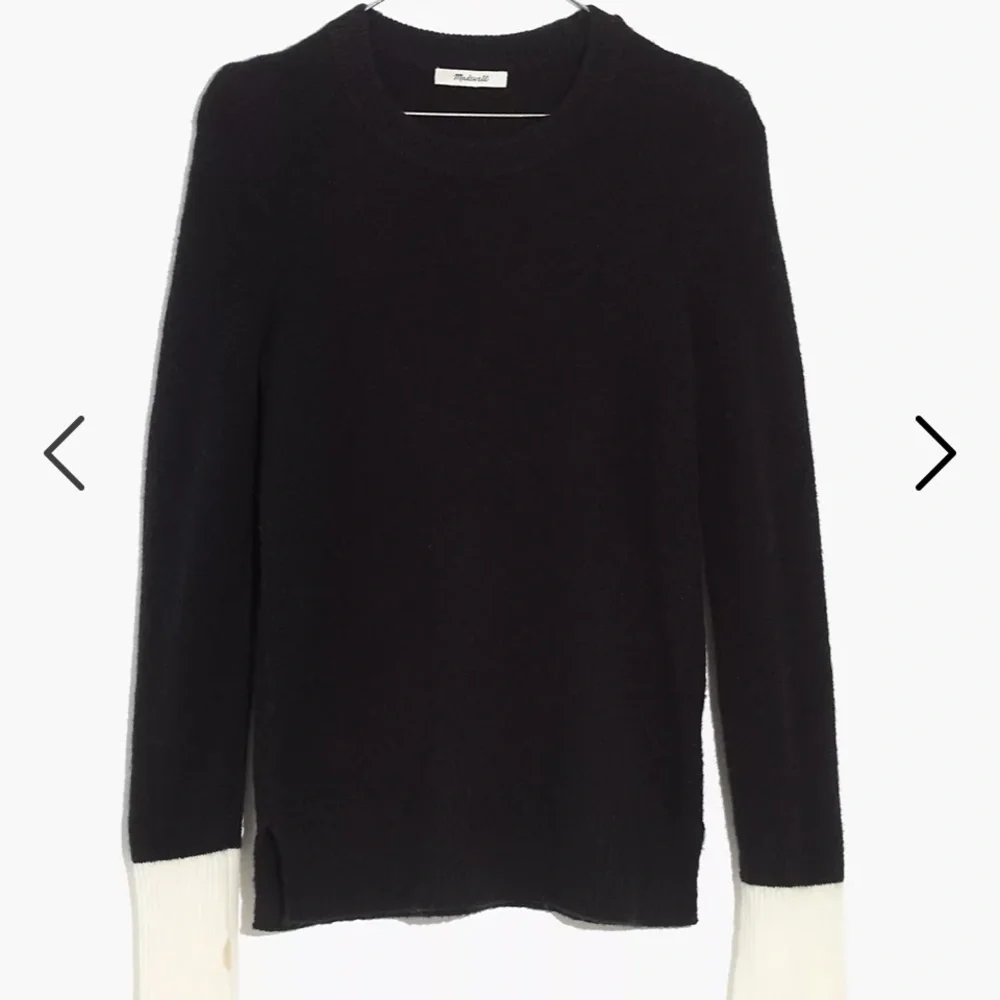 Madewell Fremont Pullover‎ Sweater in Colorblock